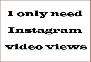 Instagram Video Views Info